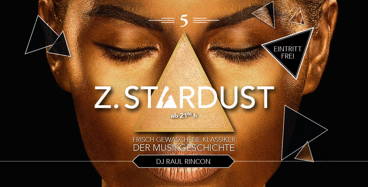 Flyer für das Event Z Stardust